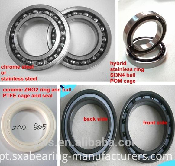 6805 Bicycle Ceramic Hybrid Bearing